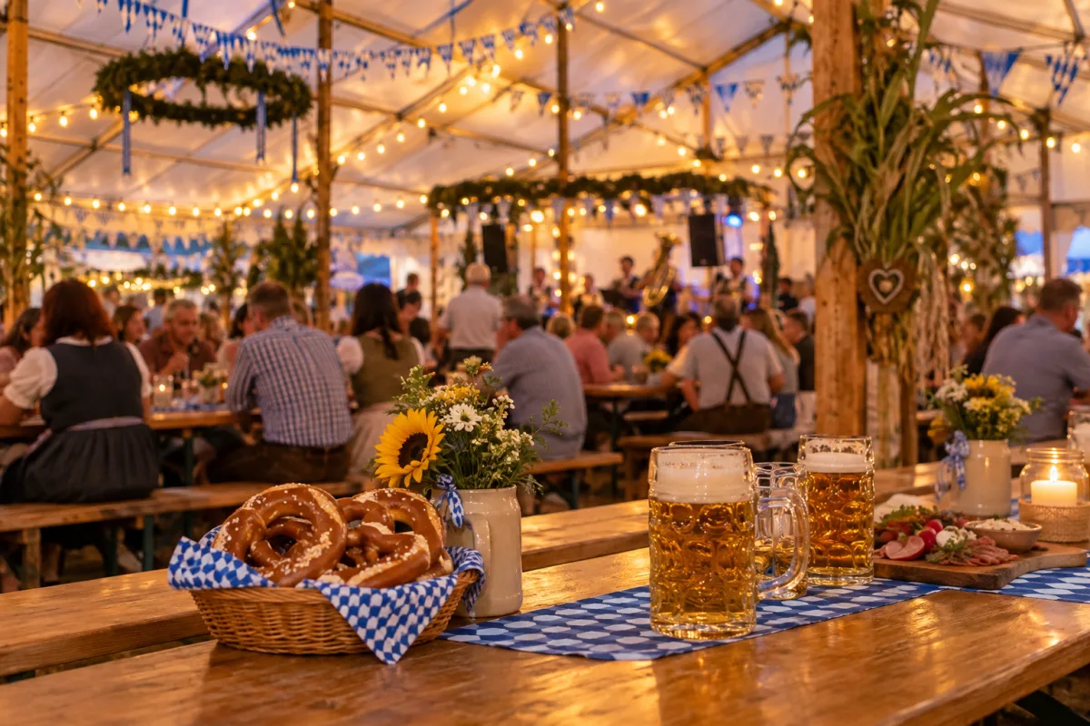 Oktoberfest im Festzelt Kirchboitzen