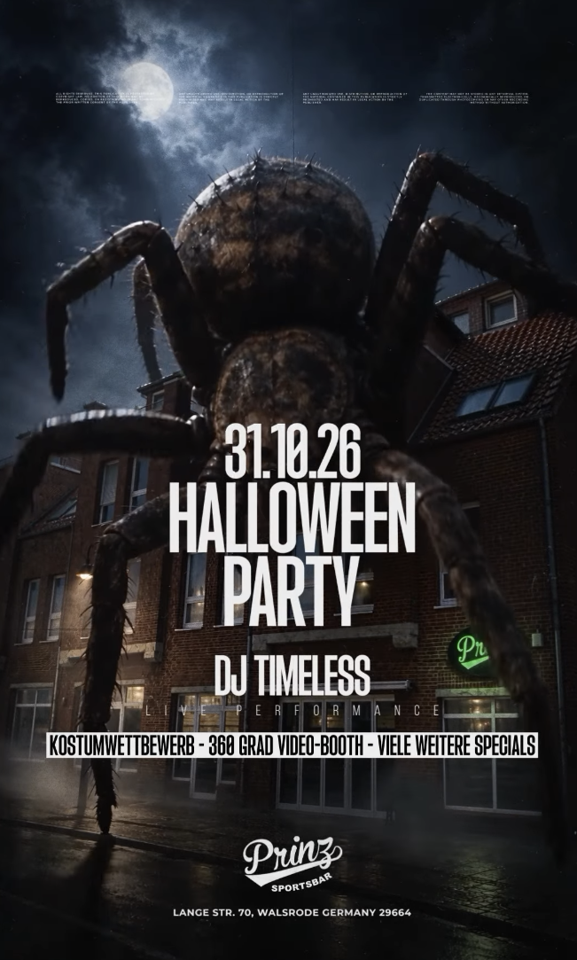 Halloween Party – Prinz Sportsbar